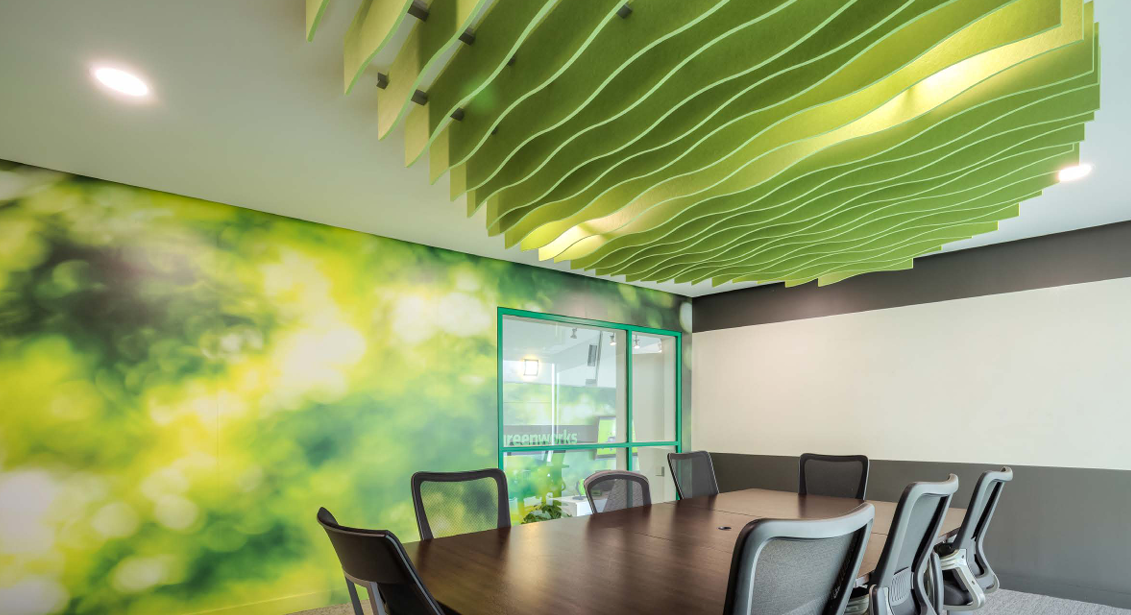 Acoustical ceiling