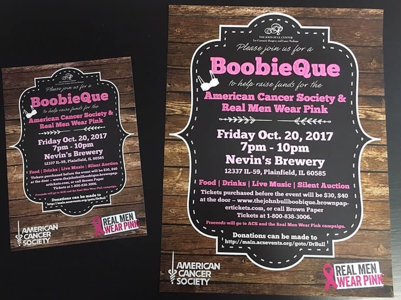 A pair of fliers for a community celebration
