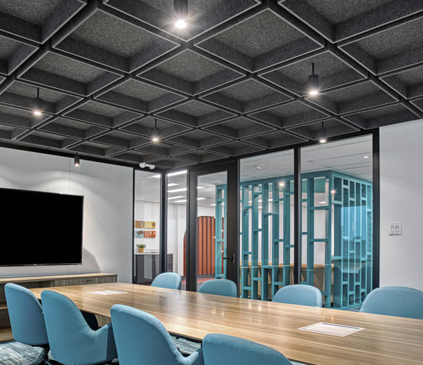 Acoustical ceiling