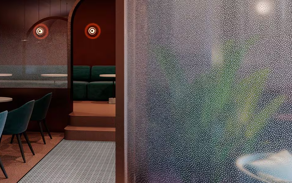 Colorful glass