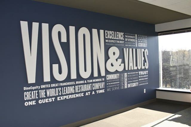 Interior Office Signage of various sayings