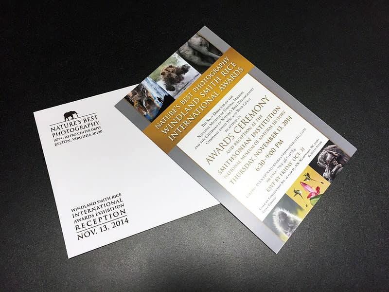 A photography mailer