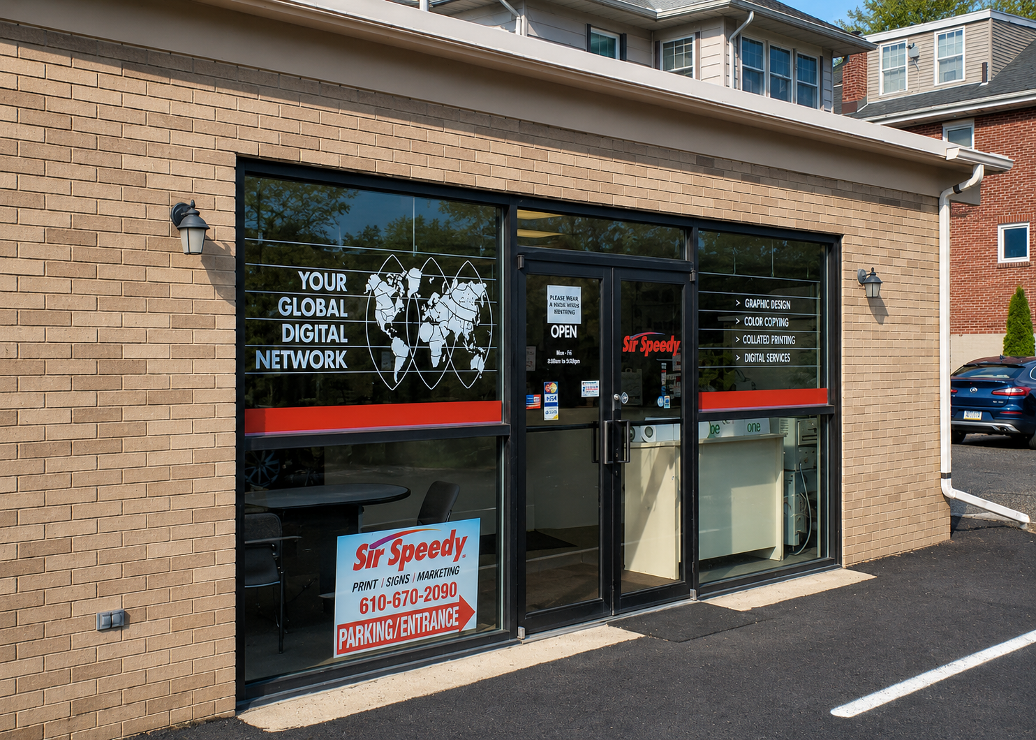 Westlawn, Pennsylvania Location