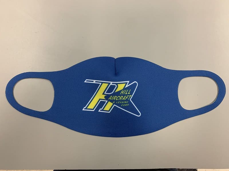 Custom logo printed face mask